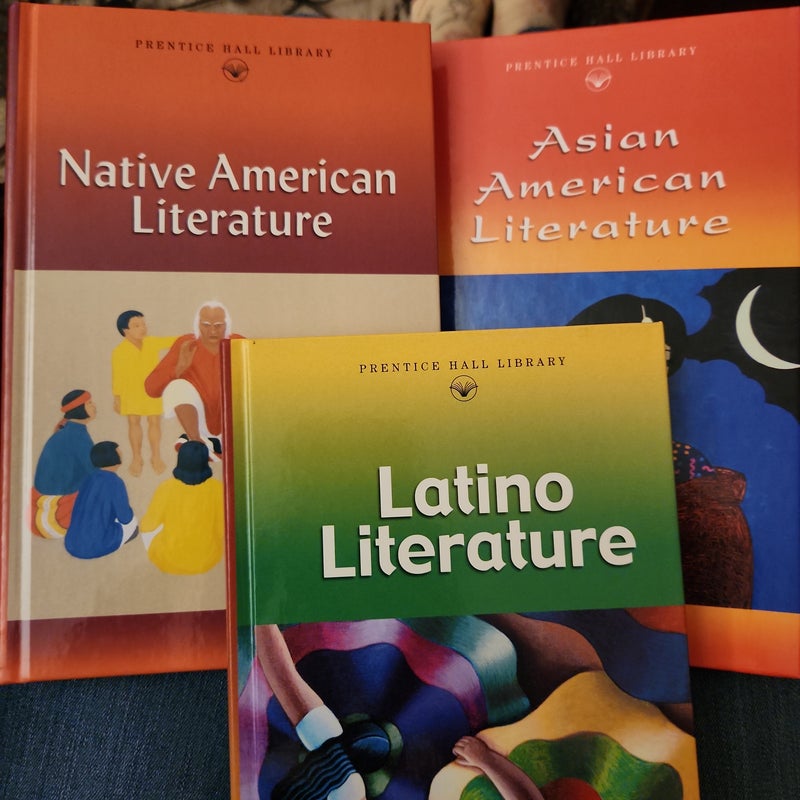 LOT Prentice Hall / Native American Literature,  Asian American Literature & Latino literature
