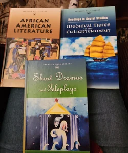 LOT 2/ African American Literature, Medieval Times to the Enlightenment & Short Dramas and Teleplays by Prentice Hall Library