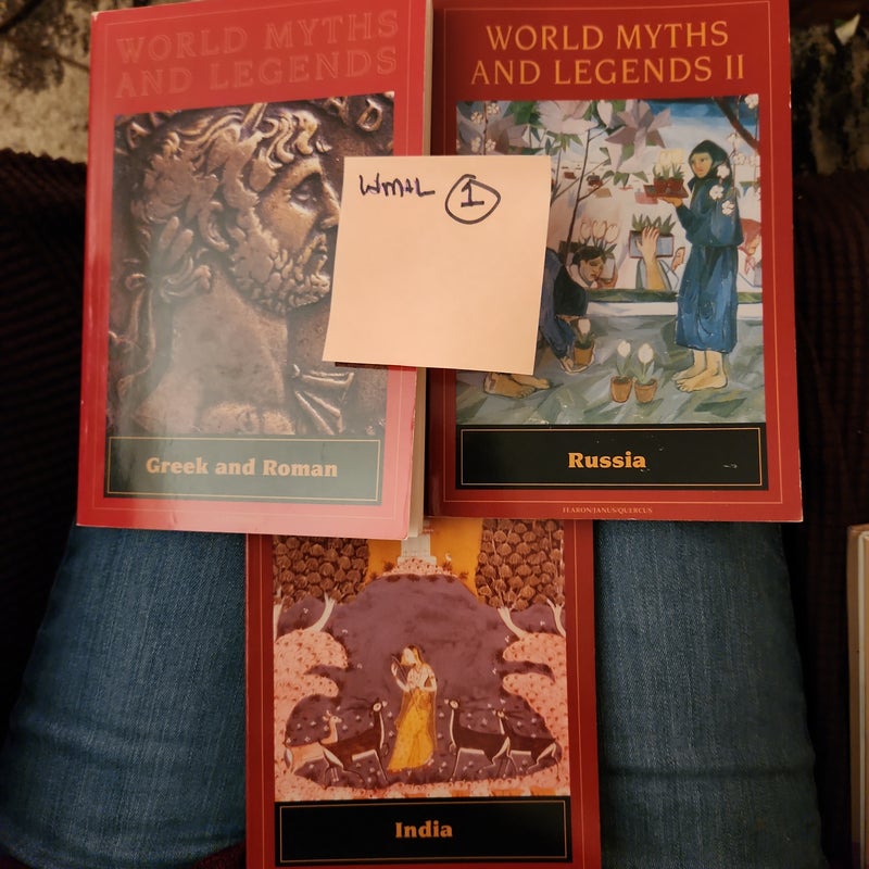 World Myths LOT 1/ Russia, Greek & Roman's and India