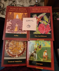 World Myths LOT 7 / India, Central America, Europe and the Caribbean 