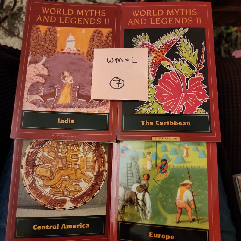 World Myths LOT 7 / India, Central America, Europe and the Caribbean 