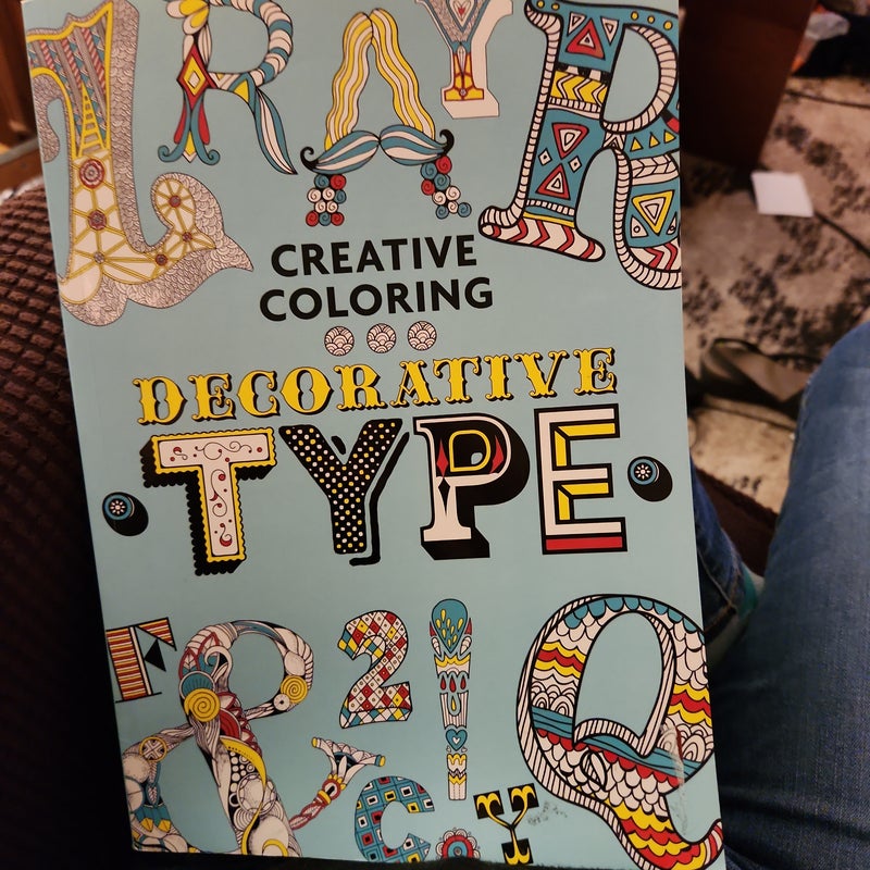 Creative Coloring Decorative Type