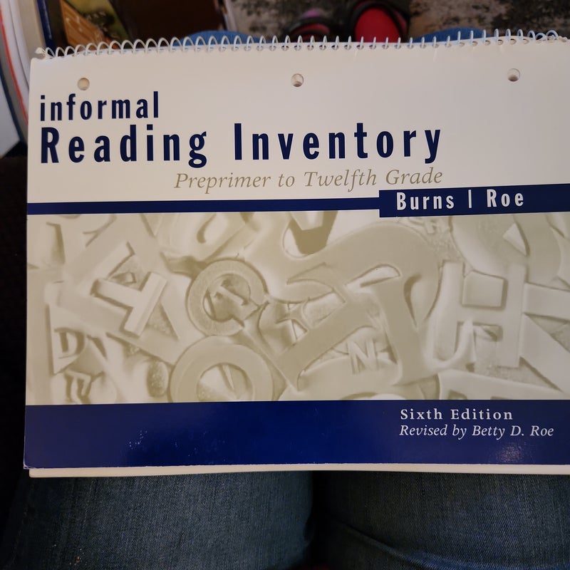 Informal Reading Inventory