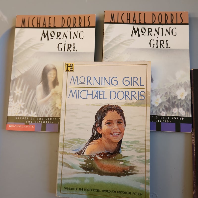 Morning Girl 3rd copy scholastic cover