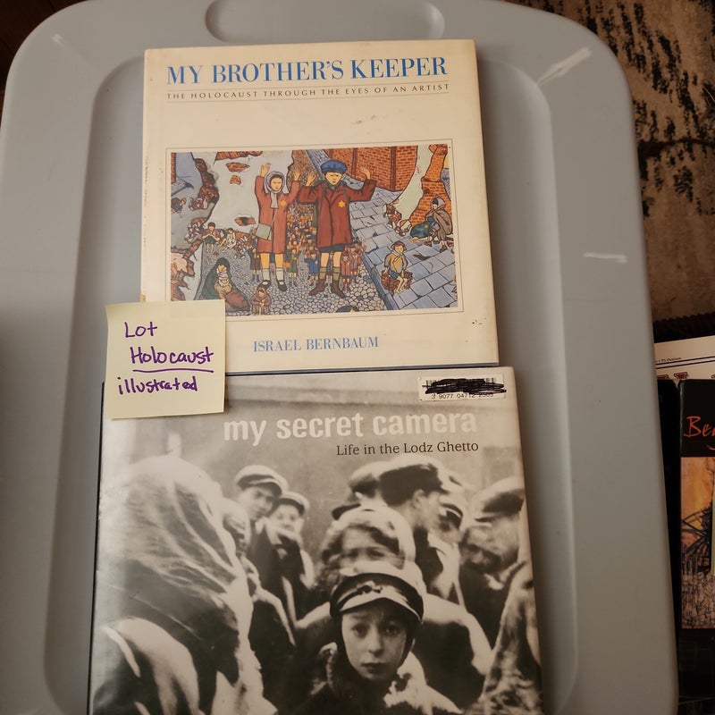 Holocaust LOT- Illustrated - My Secret Camera and My Brother's Keeper