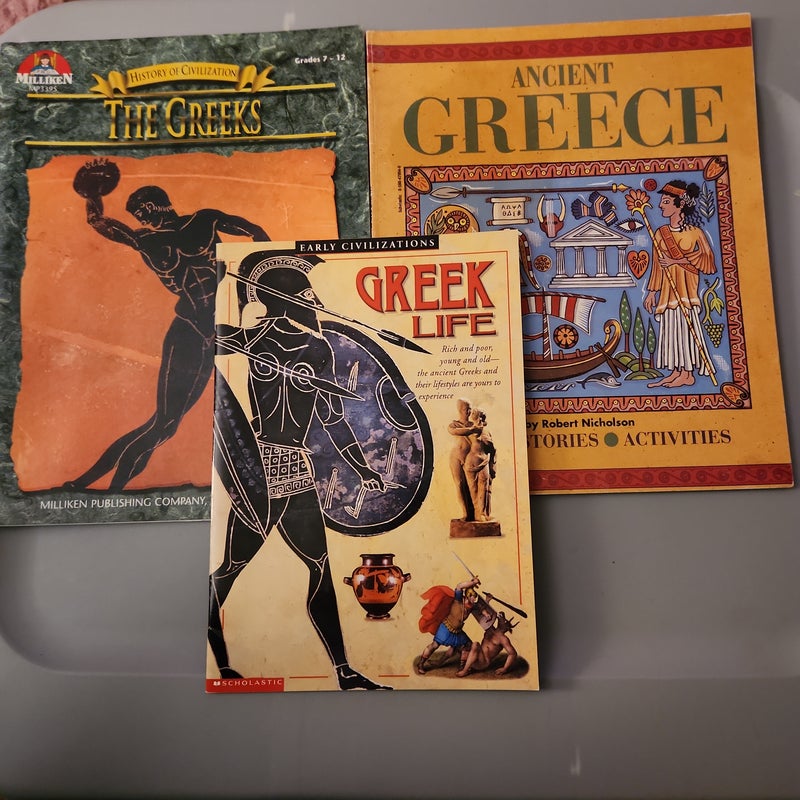 Greece LOT/ The Greeks, Greek Life and Ancient Greece