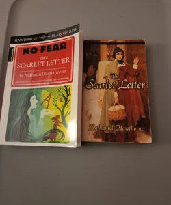 Hawthorne LOT/No Fear Scarlet Letter and The Scarlet Letter
