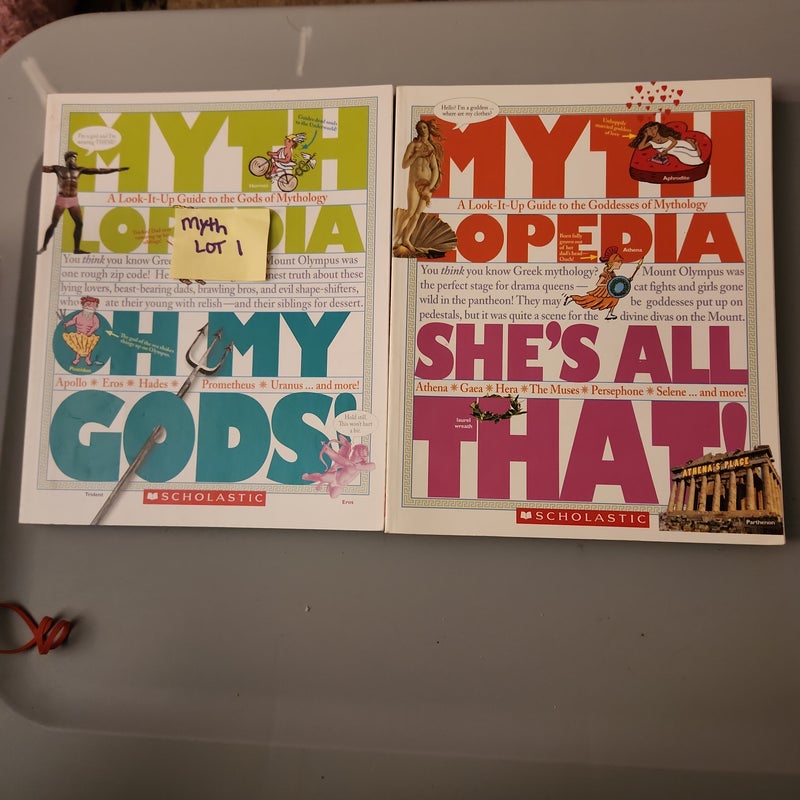 Mytholopedia LOT #1/ She's All That and Oh My Gods!