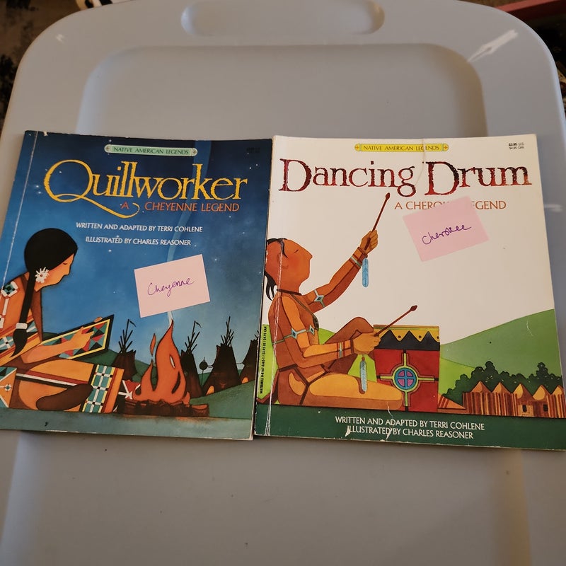 Cherokee LOT/ Dancing Drum and Quillworker