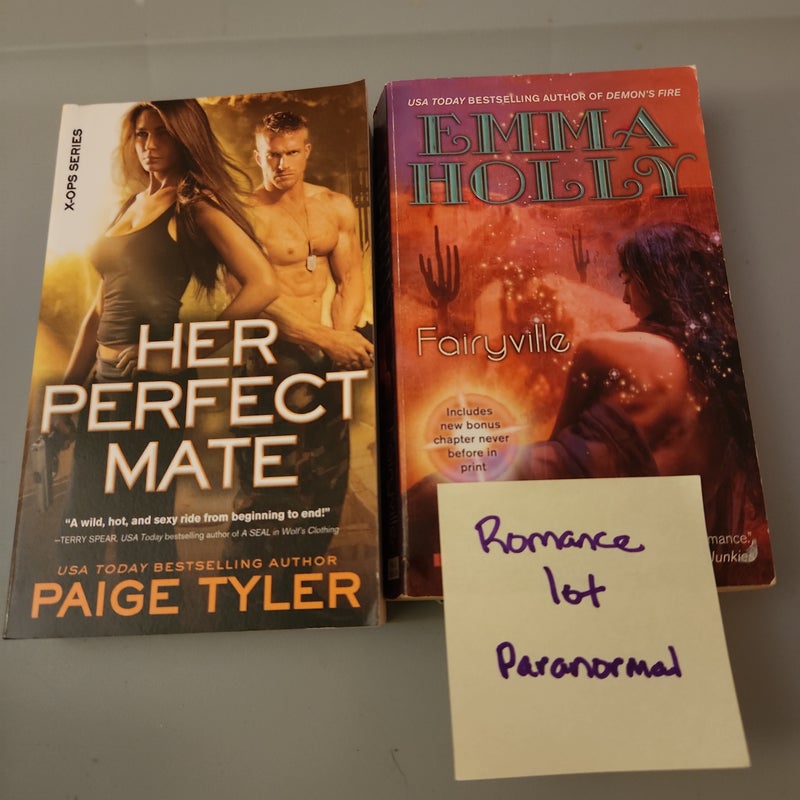 Romance LOT- Paranormal / Fairyville and Her Perfect Mate