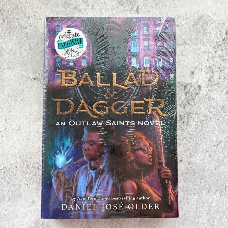 Ballad and Dagger (an Outlaw Saints Novel)Unopened OC Signed Edition