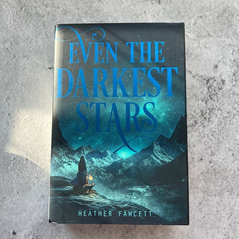 Signed Fairyloot Edition Even the Darkest Stars