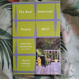 Best American Poetry 2017