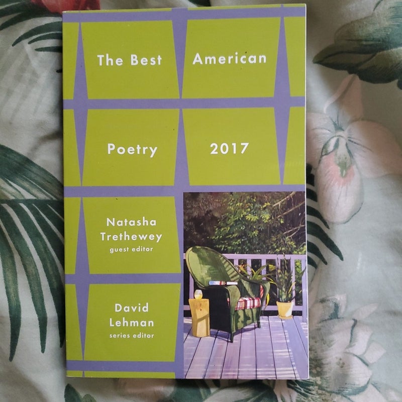 Best American Poetry 2017