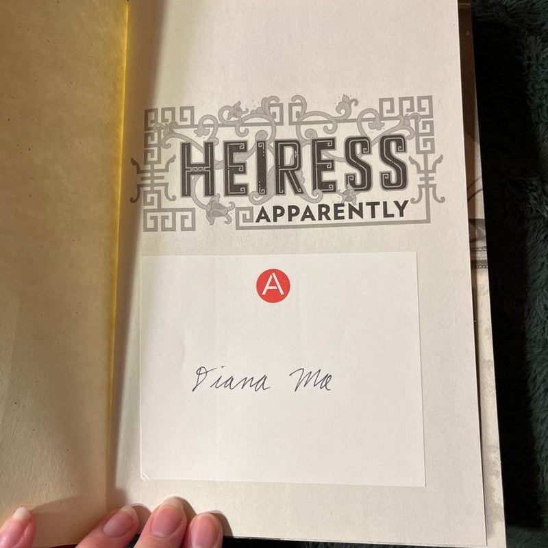 Heiress Apparently (Daughters of the Dynasty) - with signed bookplate