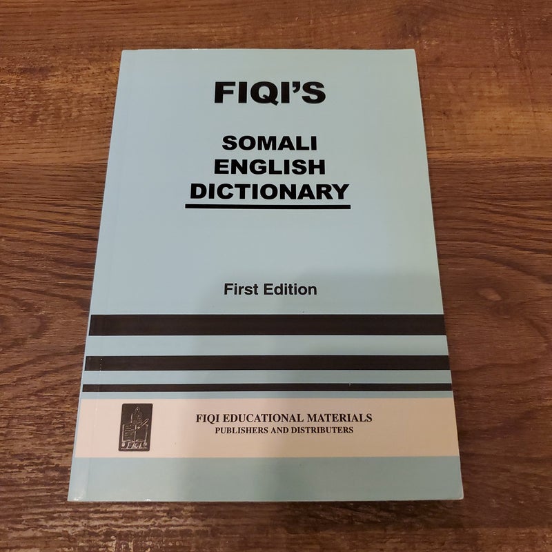 Fiqi's Somali English Dictionary