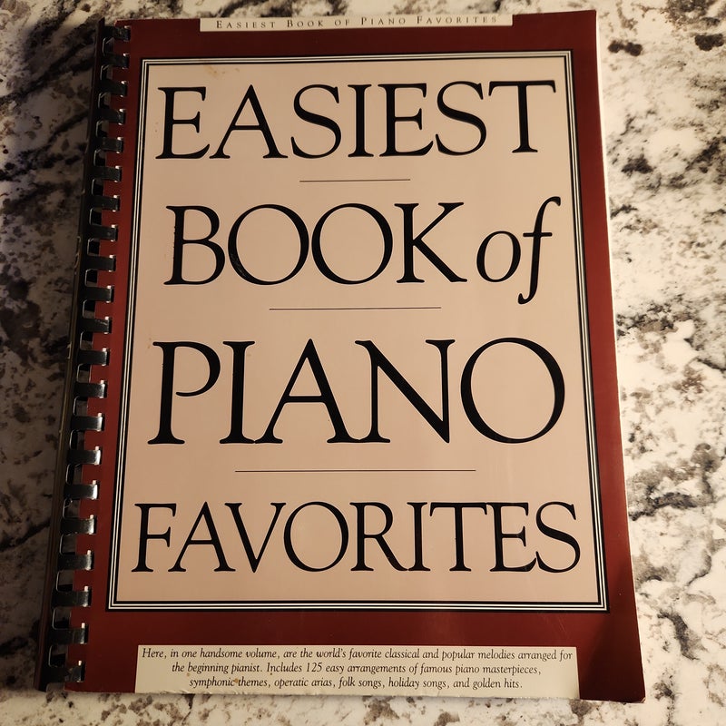 Easiest Book of Piano Favorites