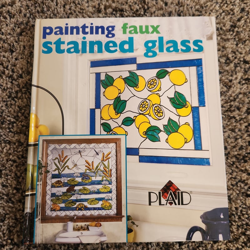 Painting Faux Stained Glass