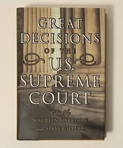 Great Decisions of the U.S.Supreme Court