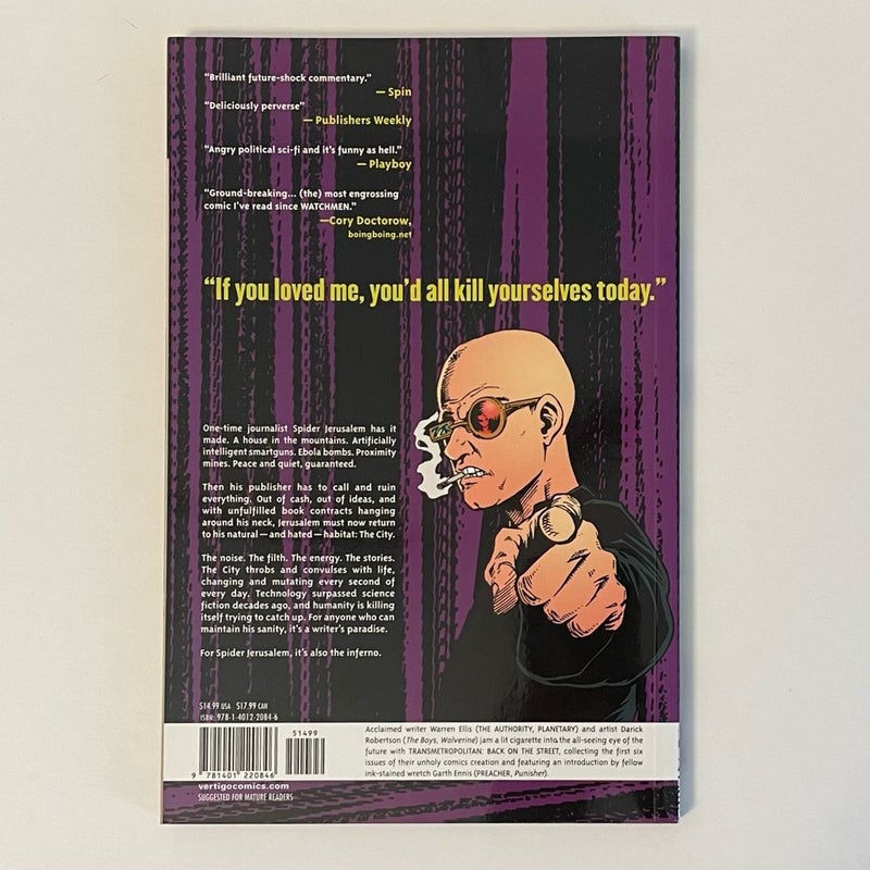 Transmetropolitan Vol. 1: Back on the Street