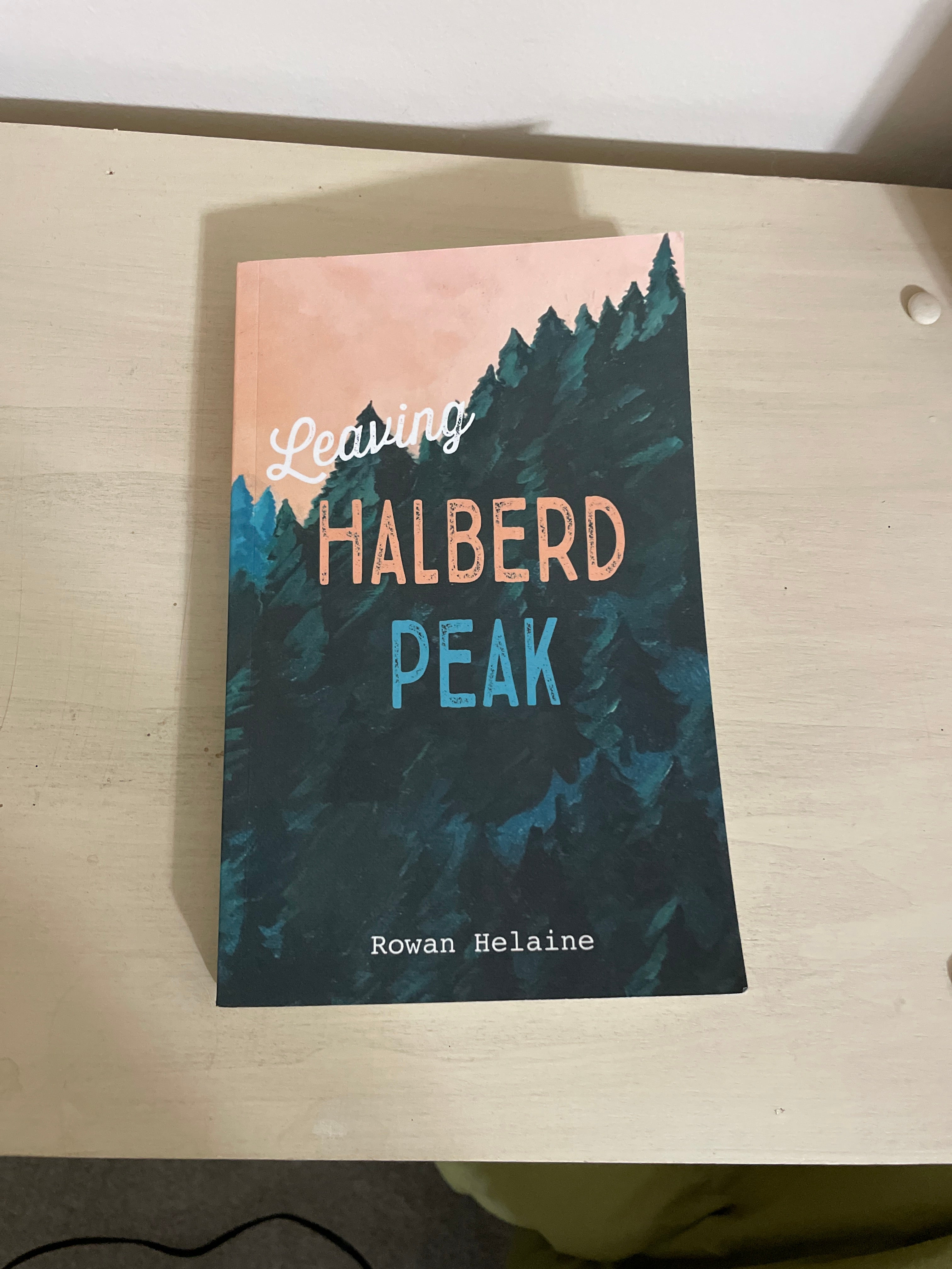 Leaving Halberd Peak