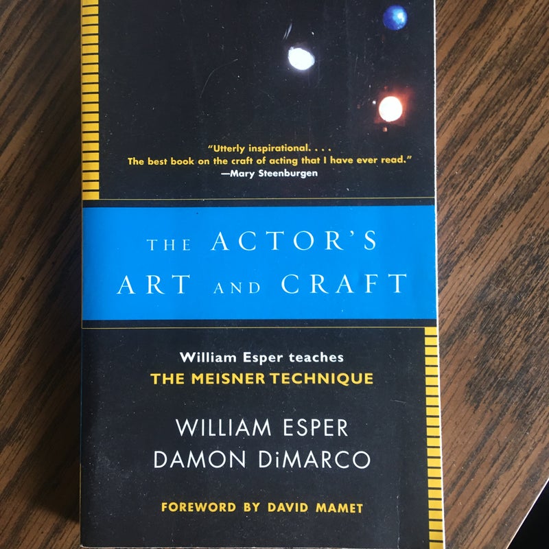 The Actor's Art and Craft