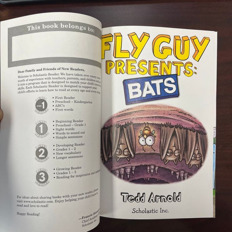 Fly Guy Presents Bats