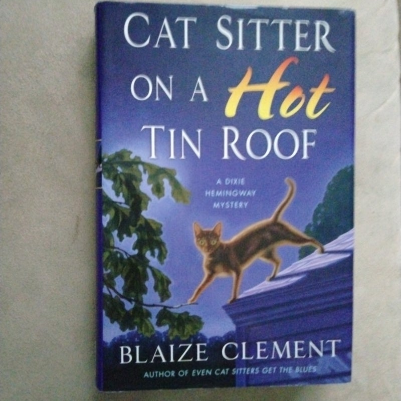 Cat Sitter on a Hot Tin Roof