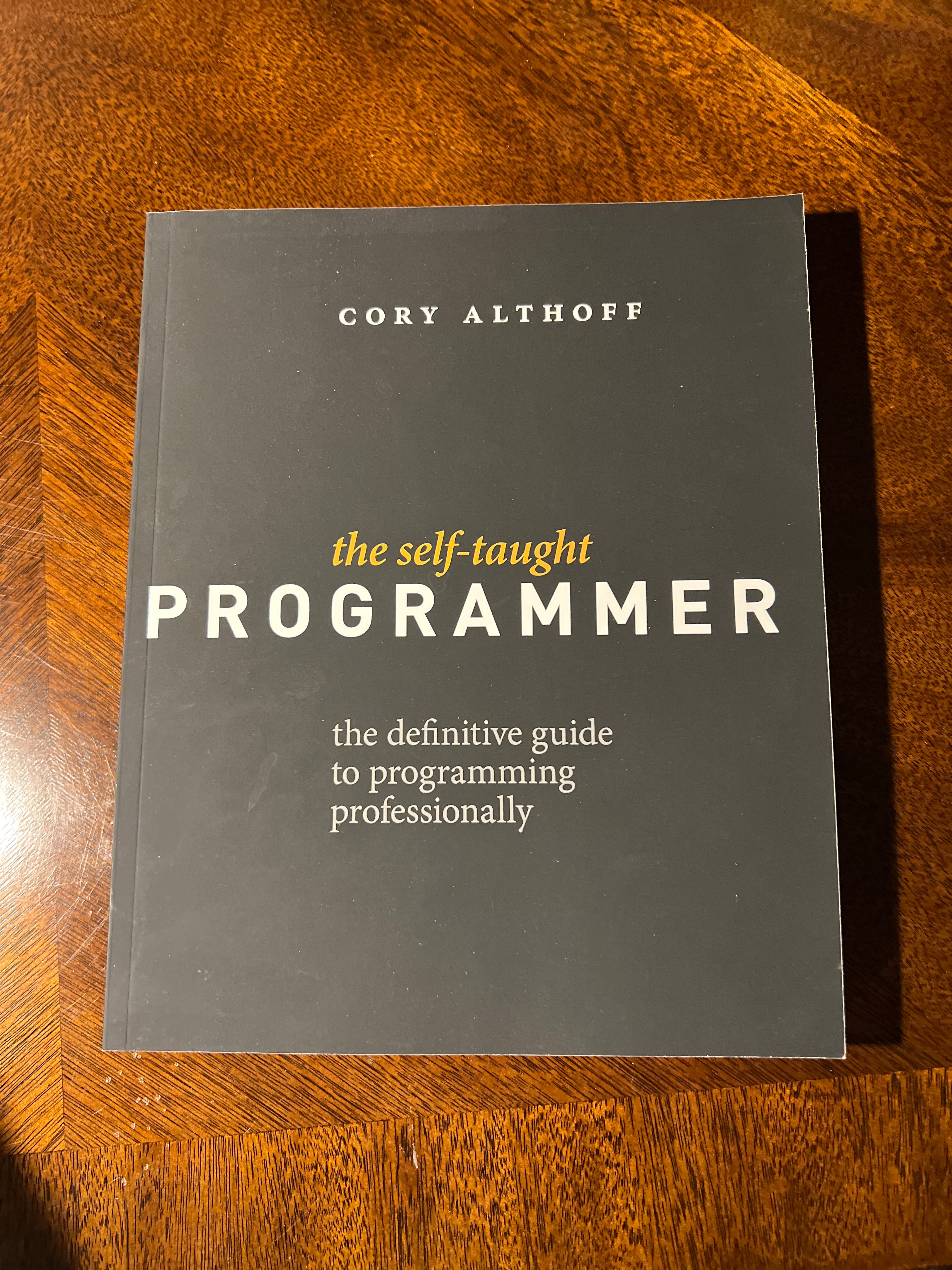 The Self-Taught Programmer