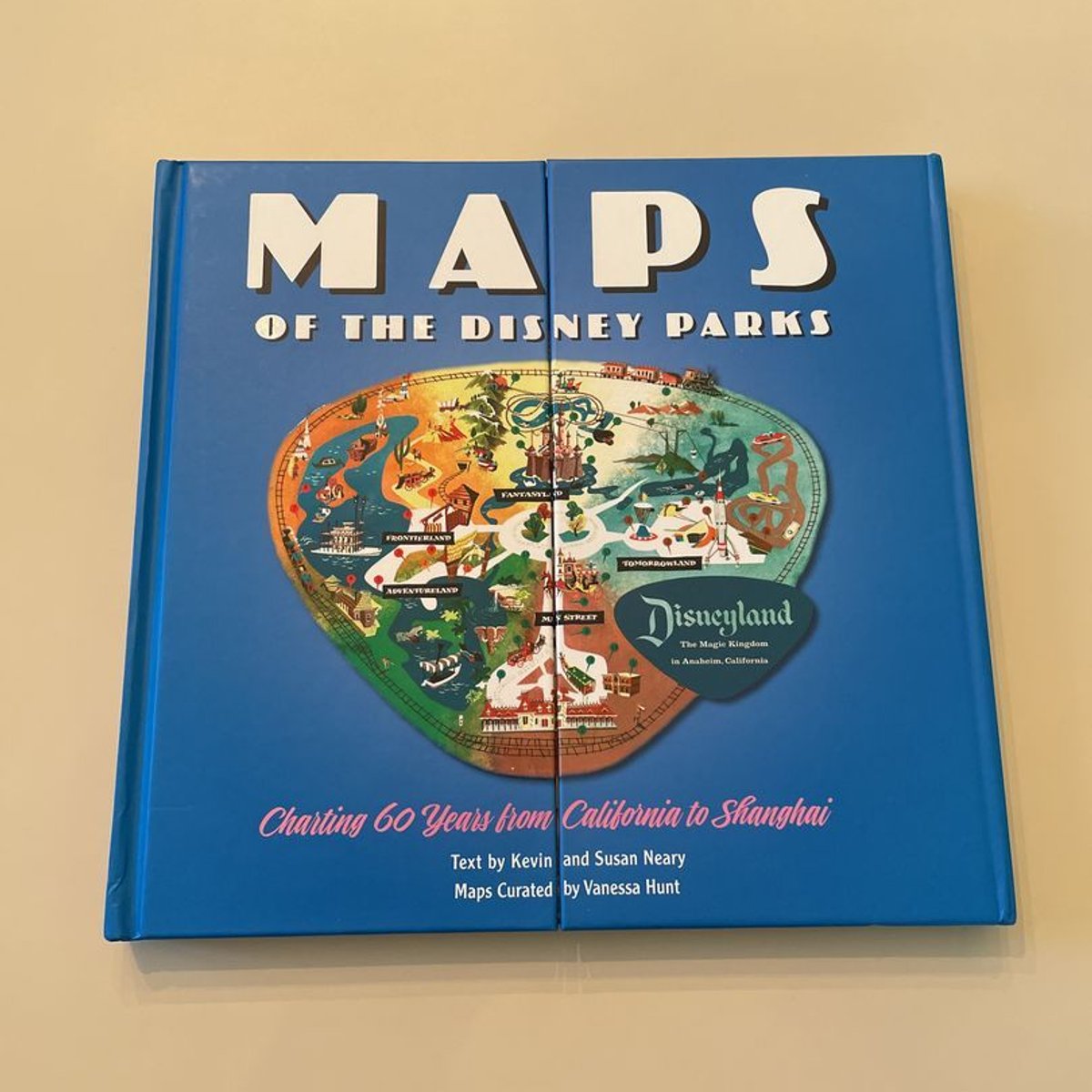 Maps of the Disney Parks by Vanessa Hunt