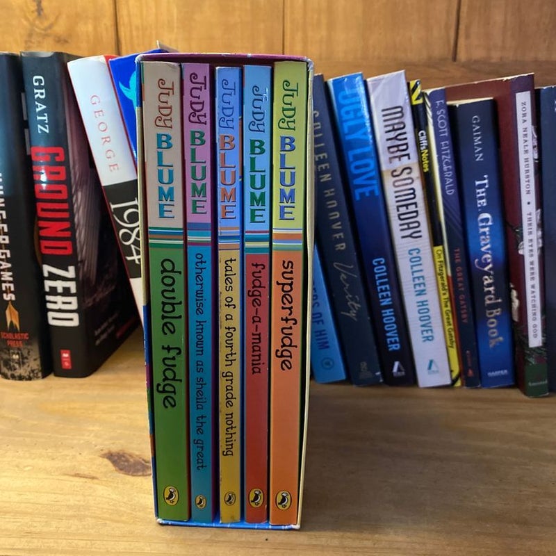 Judy Blume's Fudge Box Set