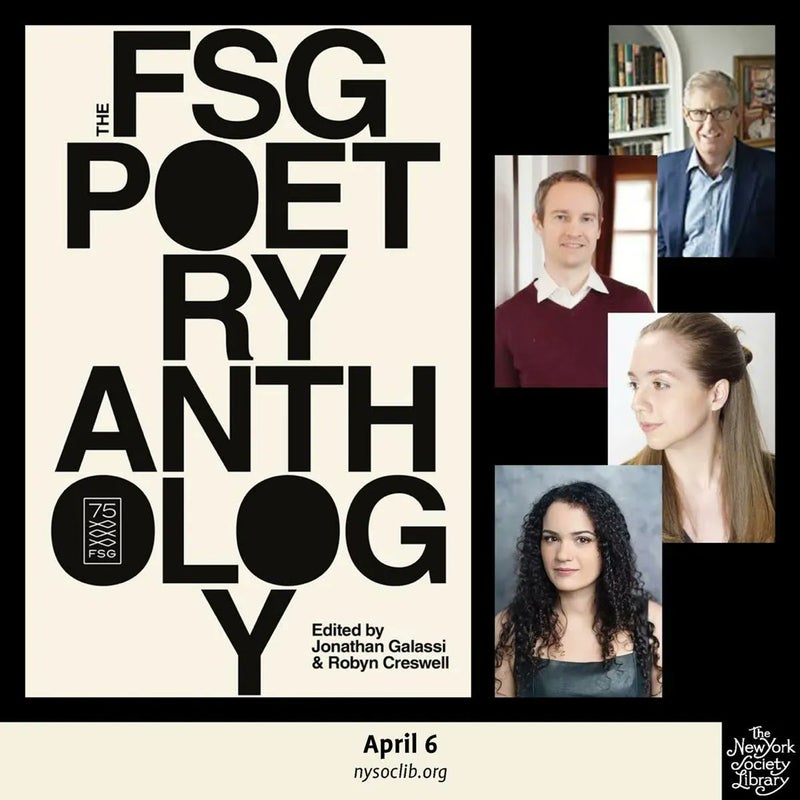 The FSG Poetry Anthology