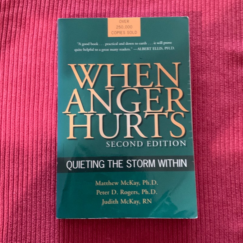 When anger hurts