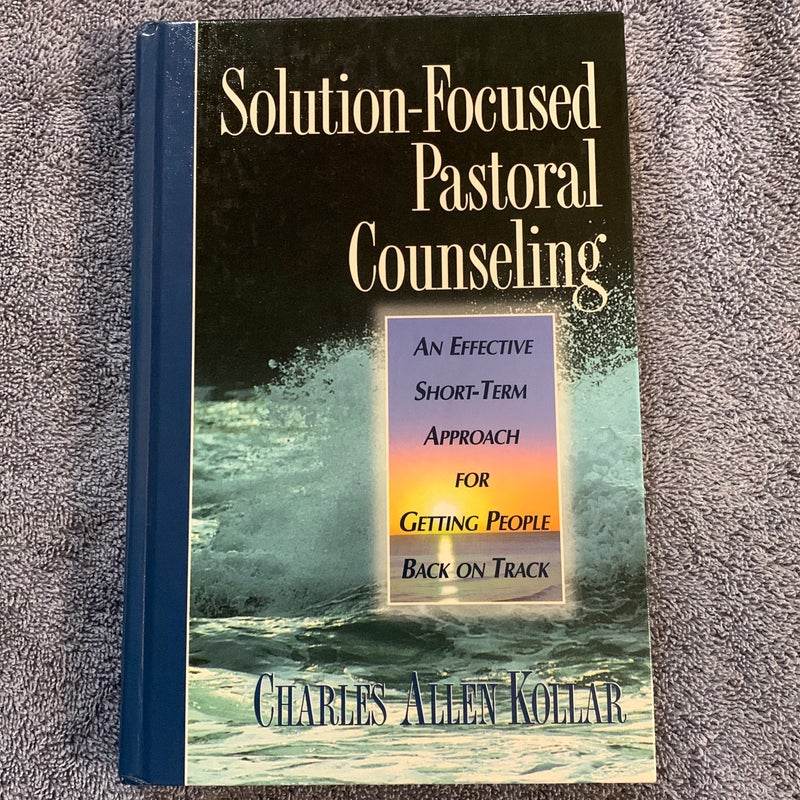 Solution Focused Pastor Counseling