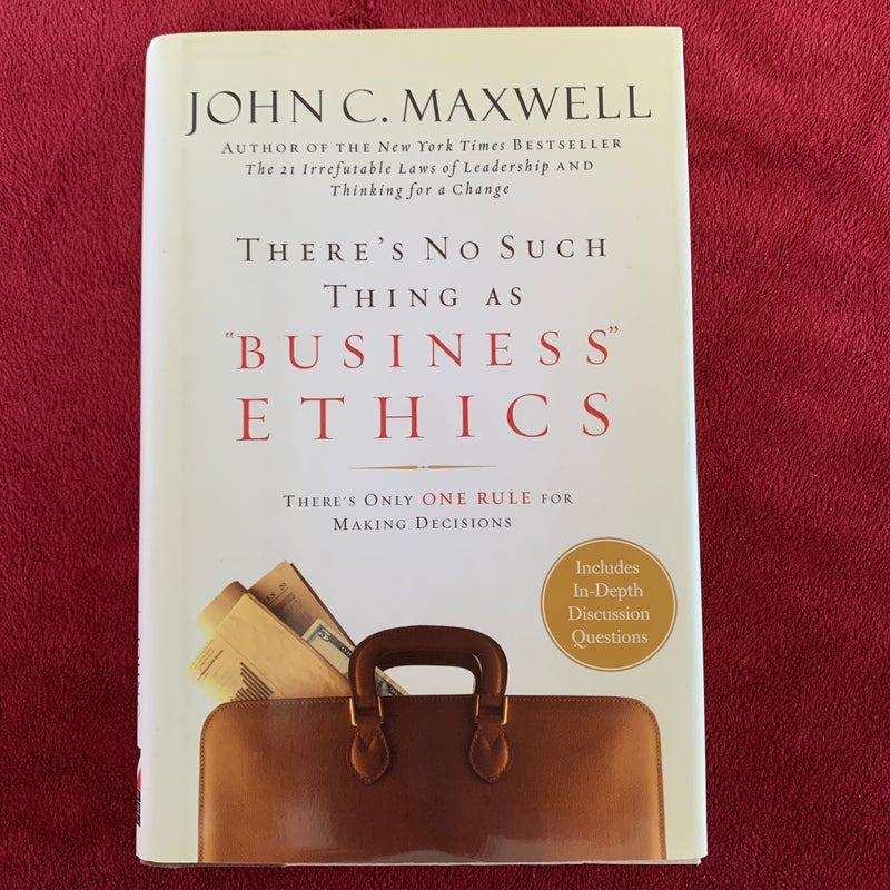 There's No Such Thing As "Business" Ethics