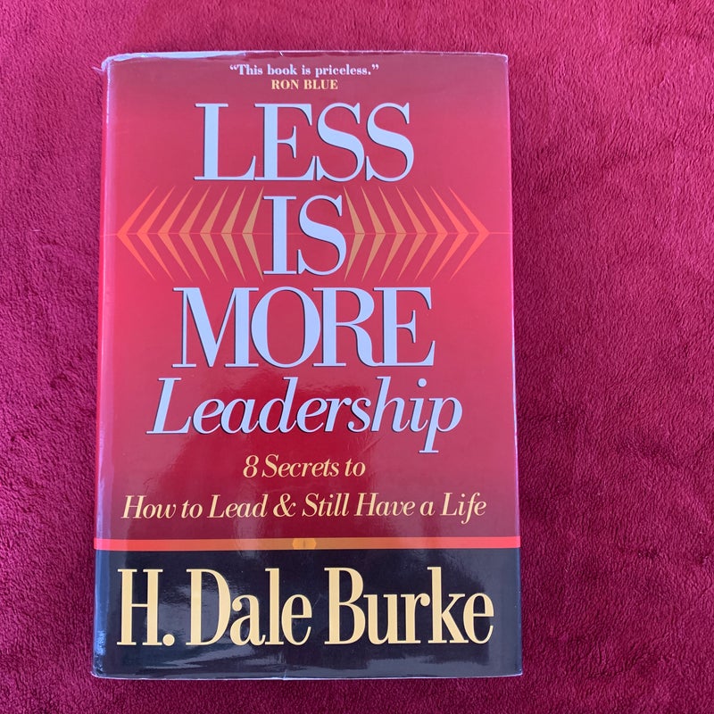 Less Is More Leadership