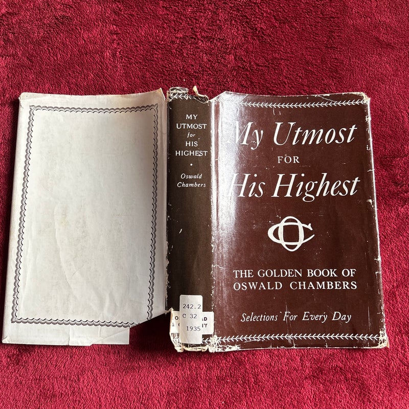 My Utmost for His Highest