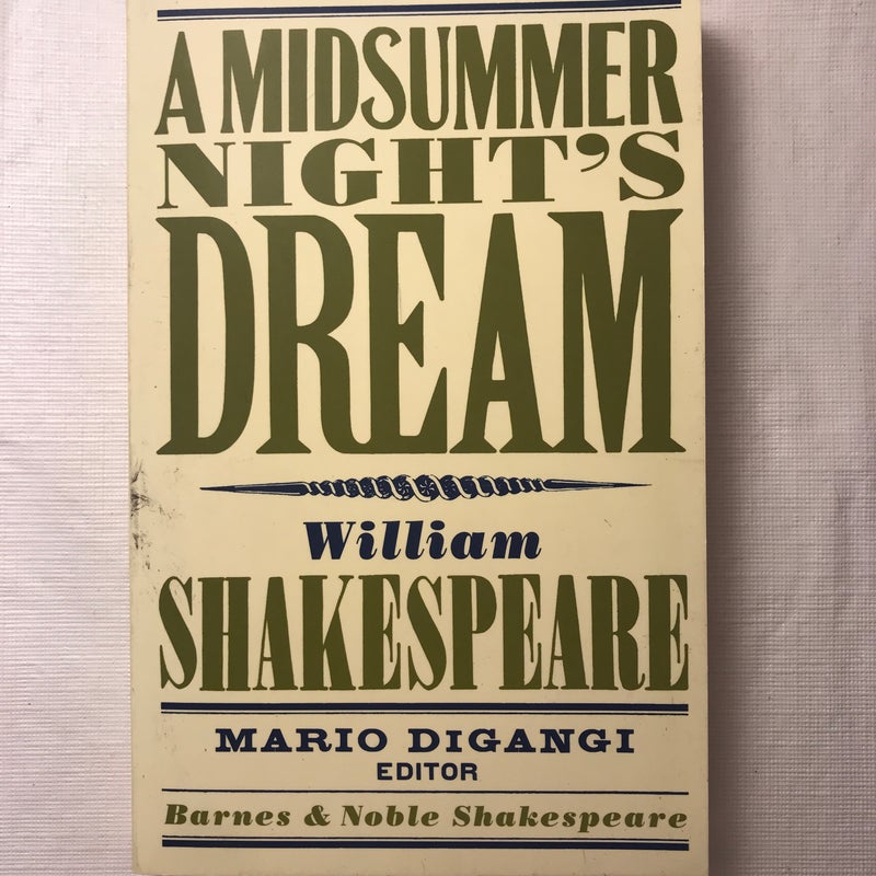 A Midsummer Night's Dream