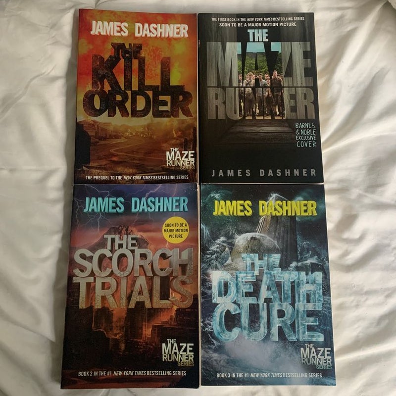 The Maze Runner Series (#1-4)