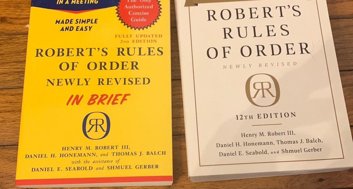 Newly Revised 12th Edition - Official Robert's Rules of Order Website