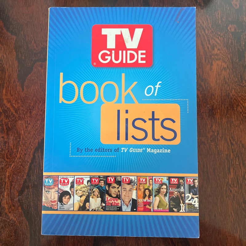 TV Guide Book of Lists