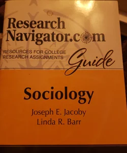 Sociology - Researchnavigator. Com Guide
