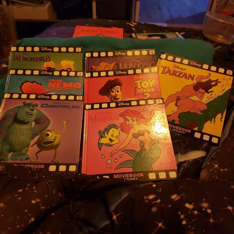 Disney Moviebook Library Bundle