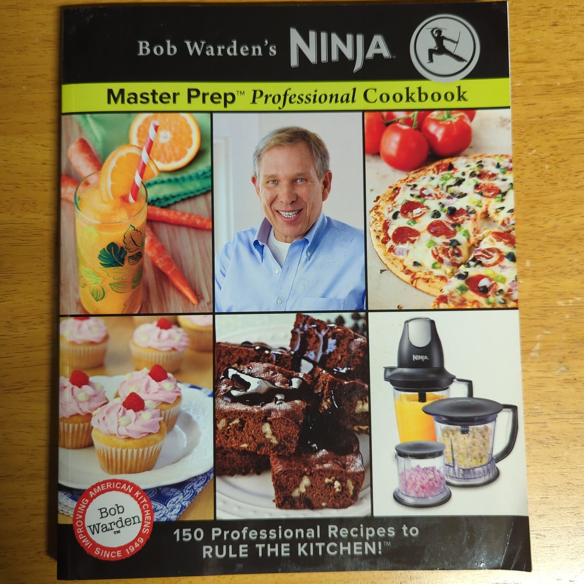 Bob Warden's Ninja master prep professional cookbook by Bob Warden,  Paperback