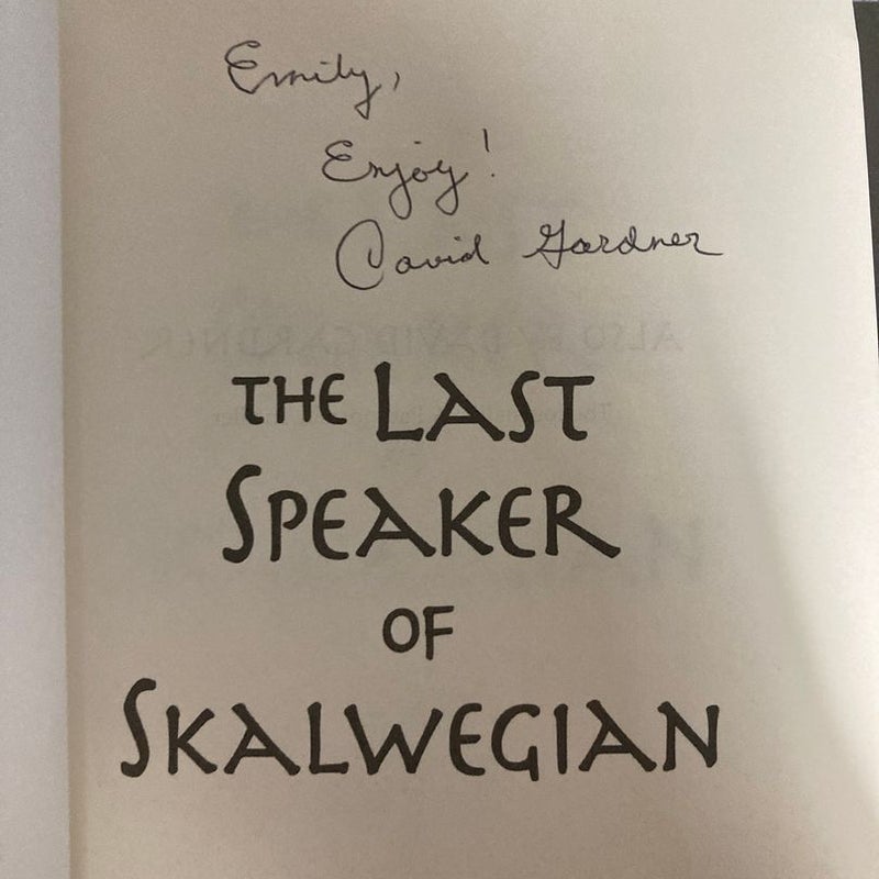 The Last Speaker of Skalwegian