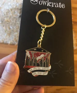Owlcrate- This Savage Song by VE Schwab keychain