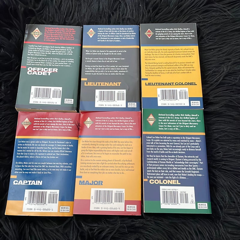 6 books bundle 