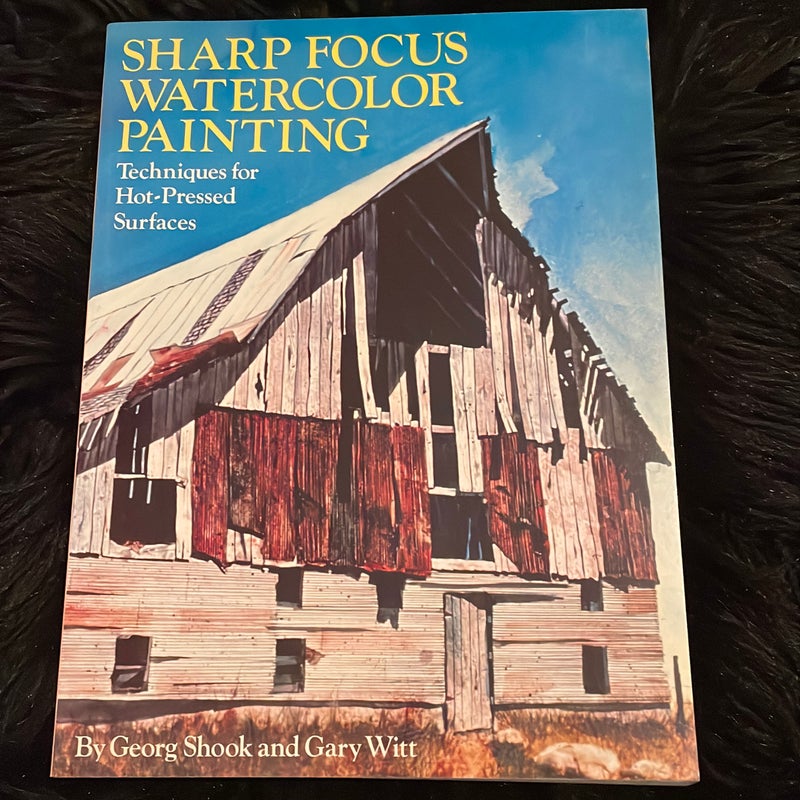 Sharp Focus Watercolor Painting