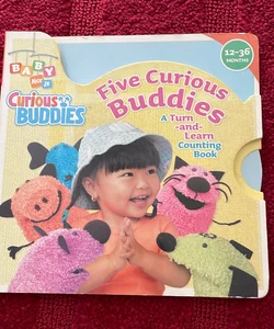 Five Curious Buddies: A Turn-And-Learn Counting Book (Baby Nick, Jr.)