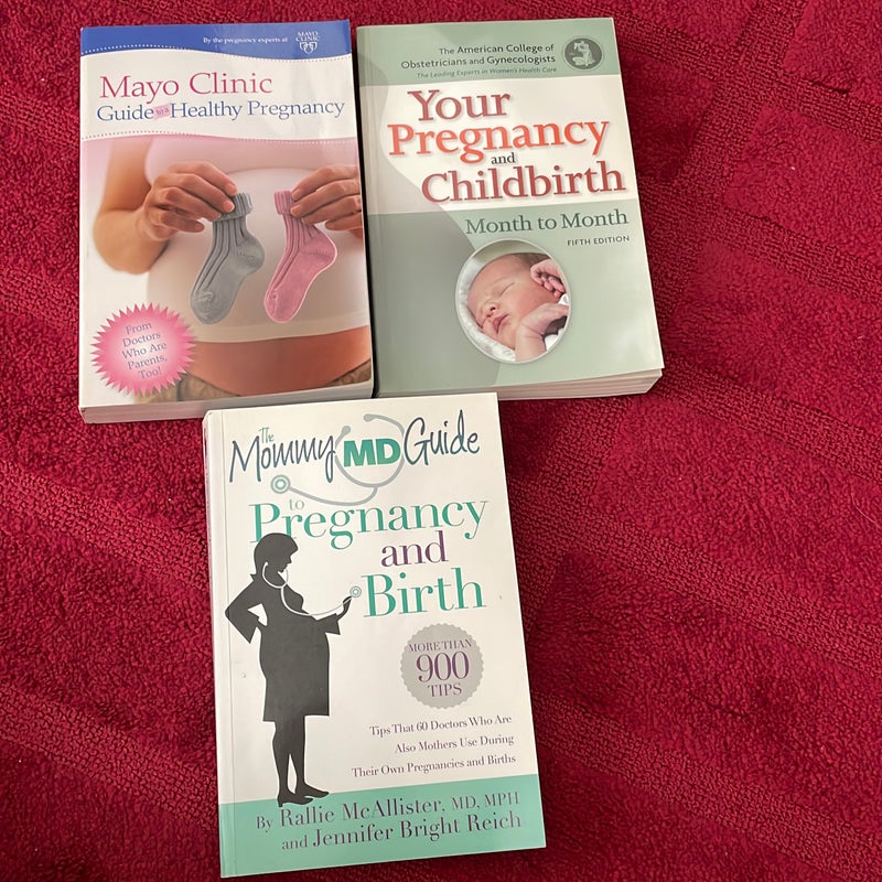 3 books bundle for expecting moms